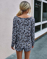 Lila Leopard Pajama